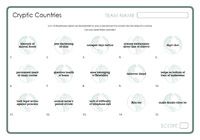 Cryptic Countries 3 Cryptic Countries 3